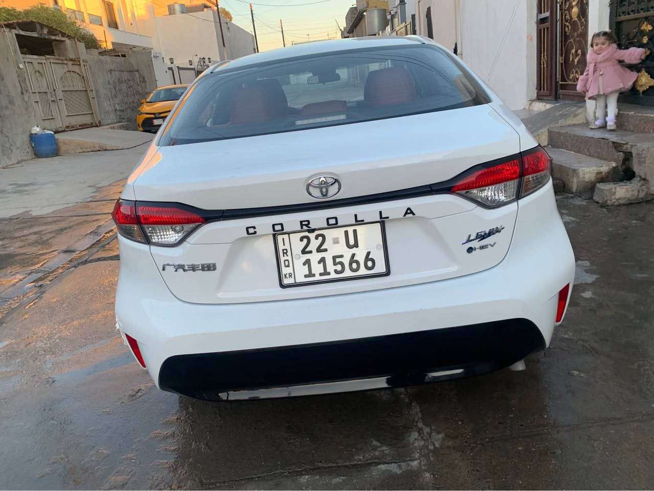 كورولا 2024 هايبرد سيارة جديدة مواصفات كامرة دواره.كشن جلد احمر. هاندبريك كهرباء. تبريد قطعتين. تحديد مسار. سيارة نظيفة جدا . بيها نقطة صغيره بالباب مال احجار .ماشية 31000. 
السعر 149 ورقه. بيها مجال بسيط. للاستفسار 
*********** كركوك, العراق
