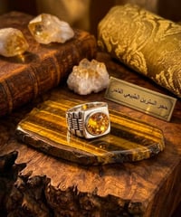 خاتم سترين • فضة ٩٢٥ • قياس ٢١