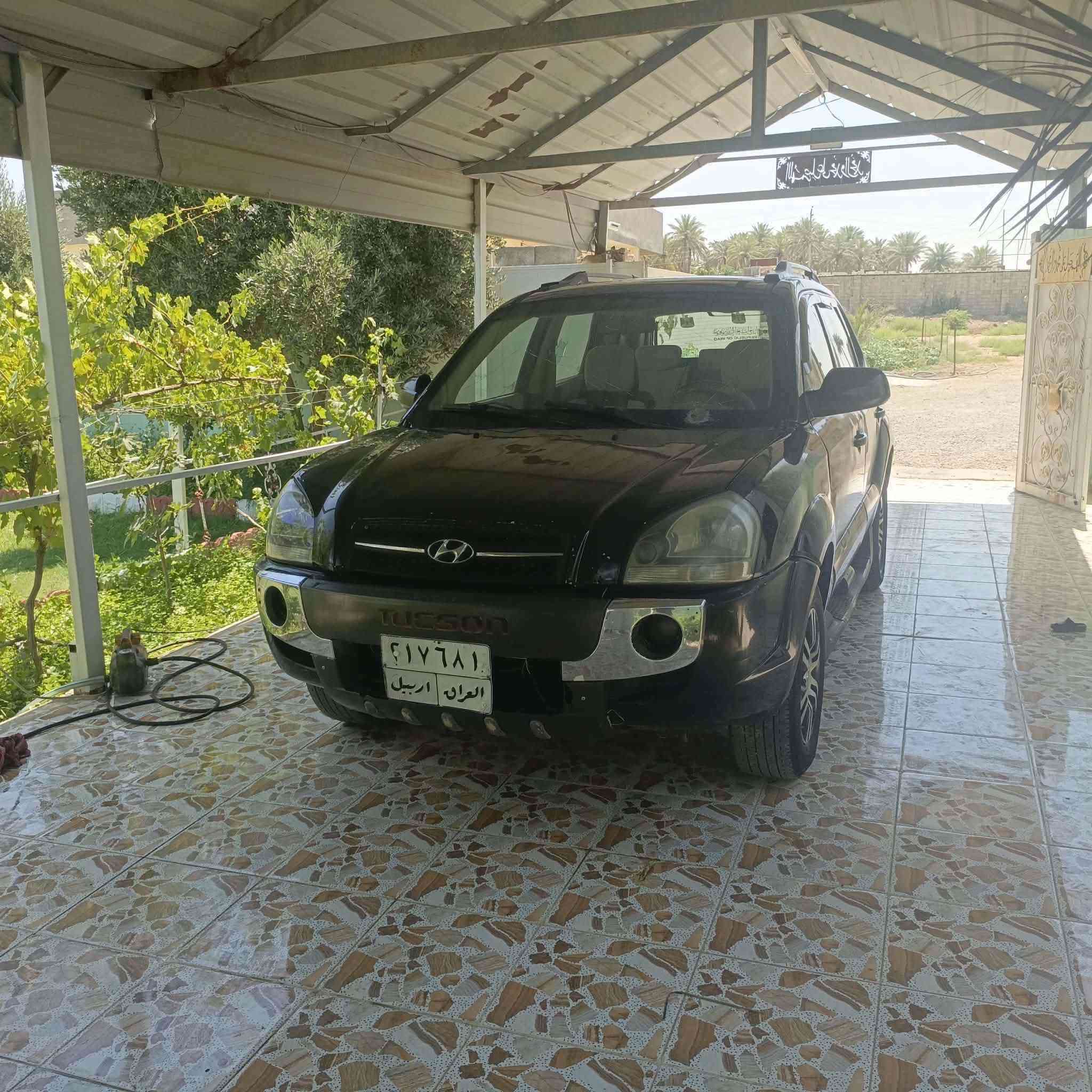 سلام عليكم سيارة توسان للبيع رقم اربيل مصبوغا صبغ عام موديل {***********}
