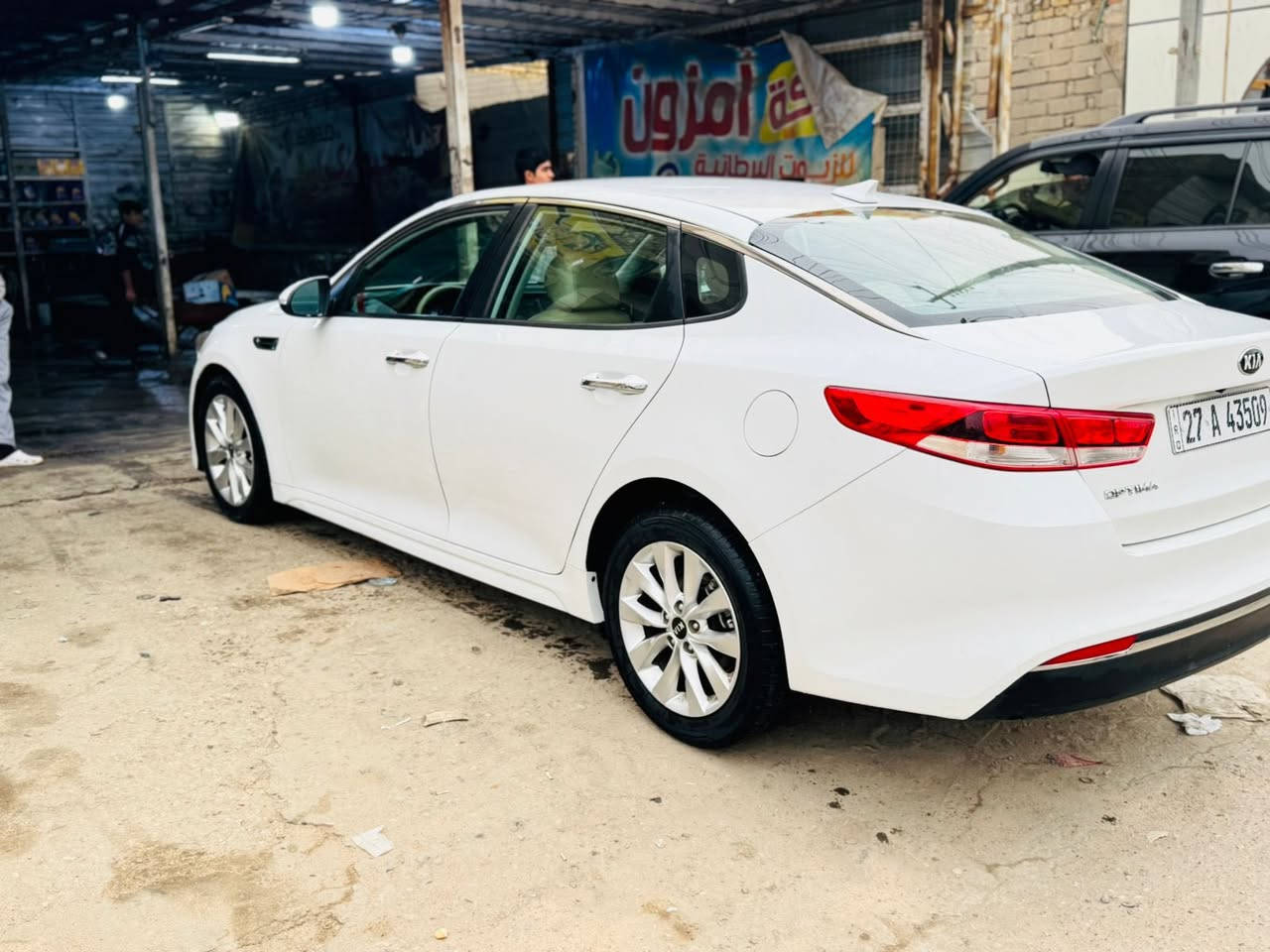 كيا اوبتميا 2016 وارد أمريكي حره بسمي تبديل بنيد فقط بدون دواخل ماشيه 115  محرك 2400 كير ومحرك كفاله السعر 135 وبيها مجال قليل *********** مكاني ناصريه
