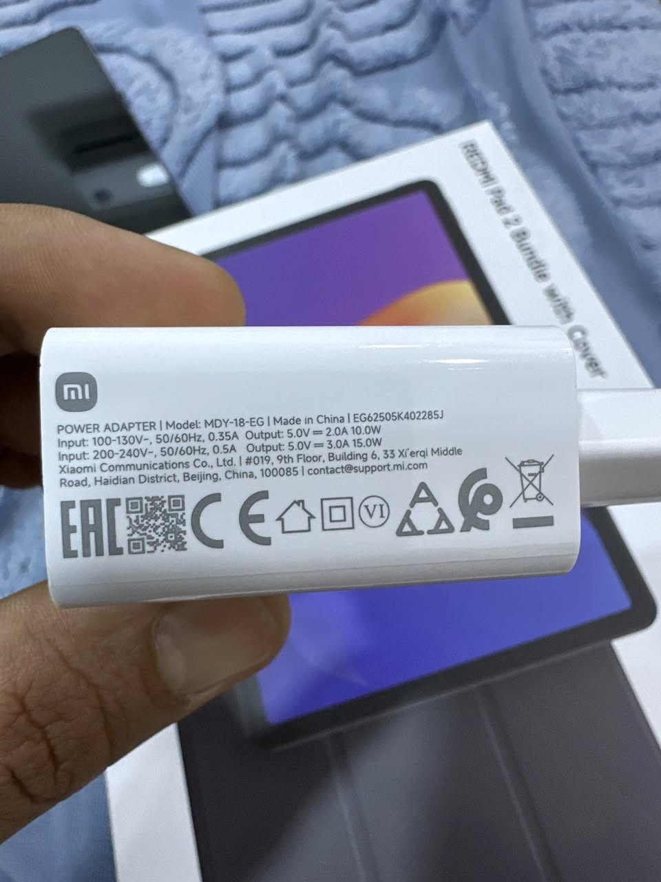 تاب ريدمي باد 2 ذاكره 256 اخو الجديد استخدام 10 ايام  مع كافه ملحقاته سعر 240 الف
مكاني بغداد 
للاتصال ***********
