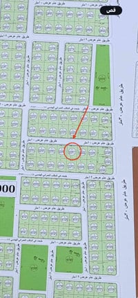 قطعه للبيع خلف الوقف السني المساحه 150 م   رابع قطعه عن شارع العام   ا...