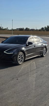 سوناتا 2023 لون اسود  ماشيه 31 ميل رقم اربيل الدولي هزه جديده تضليل سن...