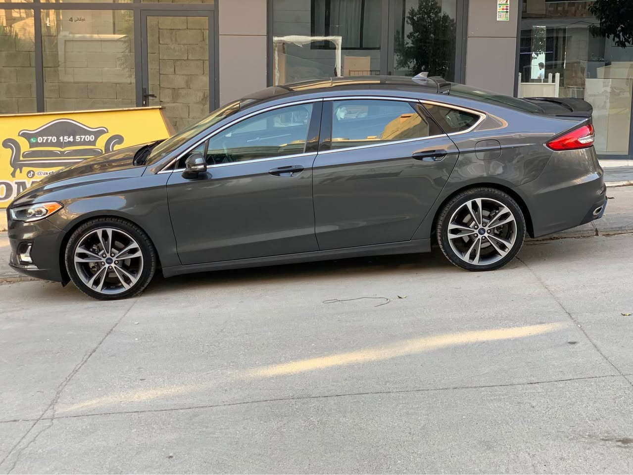 سلام عليكم 
- فورد فيوجين  تيتانيوم  _Ford Fusion
- Titanium
- للبيع فقط 
- موديل _ 2019 
- محرك _ 2000 تيربو 🚀
- رقم اربيل تحويل بشرط 
- سنويه جديدة 
- مواصفات فول 1/1 
- سلايت 
- بصمه 
- تشغيل عن بعد 
- كراسي كهرباء 
- كراسي تبريد +تدفئه 
- تحديد مسار 
- مثبت سرعه 
- تبريد مركزي 
- كير موس
- هاند بريك بصمه 
- رادار 360 درجه 
- كشن السائق خزن ميموري 
- ماشيه 51 مايل 
- دفع رباعي 
- السياره كامله بدون مصرف 
- تخم تاير جديد 
- صدر جديد 
- الحادث جاملغ السكن بدون دواخل 
- ارباك فقط برده 
- مكان السياره سليمانيه 
- الاستفسار اكثر *********** واتساب 
- السليمانية, العراق
