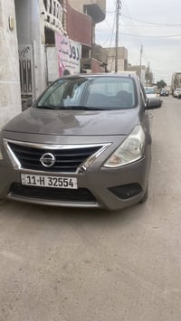 نيسان صني خليجي موديل2019 كير ومحرك مكفول السعر السعر 107  رقم بغداد ا...