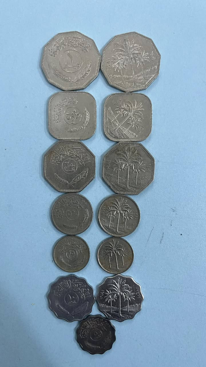 متوفر عملات معدنيه بحالة جيدة جدا وكمية محدودة مزاد مفتوح اعلى سعر
14 قطعة واحد دينار 
14 قطعة 500 فلس
2 قطعة 10 فلس
1قطعة 5 فلس
20قطعة 25 فلس
46 قطعة 250 فلس
الصور عينات


**إذا كنت صاحب هذا الإعلان وتريد حذفه لأي سبب، رجاءا أرسل رسالة إلى الدعم الفني**