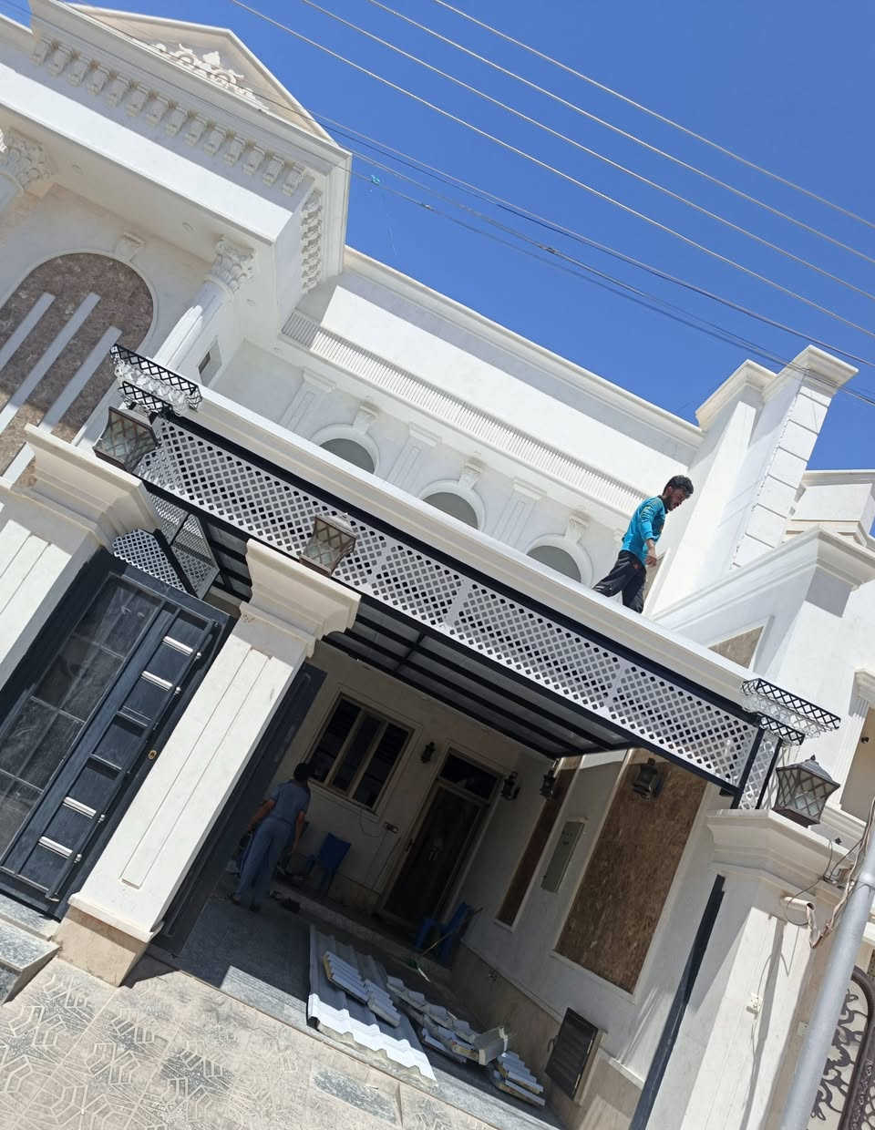 شي بصيط من عملي 🙂   عمل كافة انواع سقائف المظلات وجلسات العربية
🏛🏛🏛 (***********)
