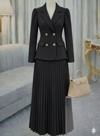 طقم نسائي • قماش كوالتي • مقاسات ٤٠-٥٠