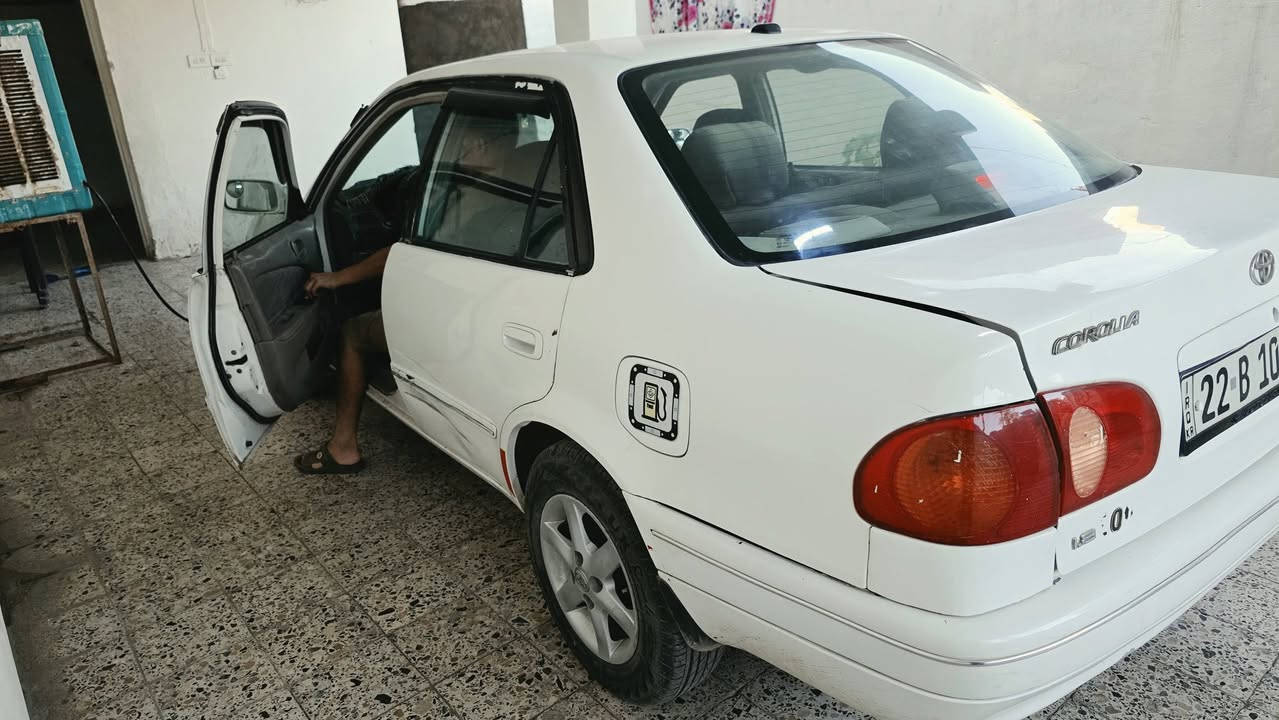 السلام عليكم
للبيع تويوتا كورولا موديل 2000 مكينه 1600 كير اوتاماتيك تبريد جدا ممتاز
صدر خلفي كله جديد تخم تاير جديد صدر امامي نصف عمر 
بلكات نوزلات كله مبدل السياره مصبوغه حزام 
 سيارة جاهزه  ارقام جديده سنويه باسمي مكانى  بلد صللح الدين  سعر ٥٤ ورقه وبيها مجال بسيط للاستفسار الاتصال على الرقم ***********
