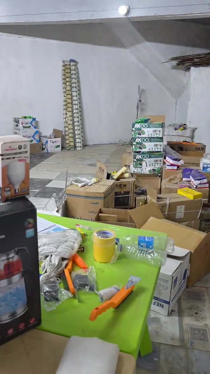 ادوات انشائيه ومنزليه سعر القطعه (٦٠٠ دينار)بلااااش🤩
كل التفاصيل داخل الفيديو؟
العنوان : بابل ، شارع السياحي ، قرية النخيله
رقم صاحب المجمع :***********
تابع الصفحه ❤️
