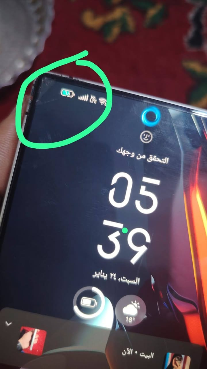 السلام عليكم REDMAGIC9برو ريد ماجك 9برو ذاكره 512رام 12+16بل بوبجي 120فريم تحكم شفتات داخل جهاز باقي تفاصيل وتساب سعر 400بي مجال بضبط/***********
