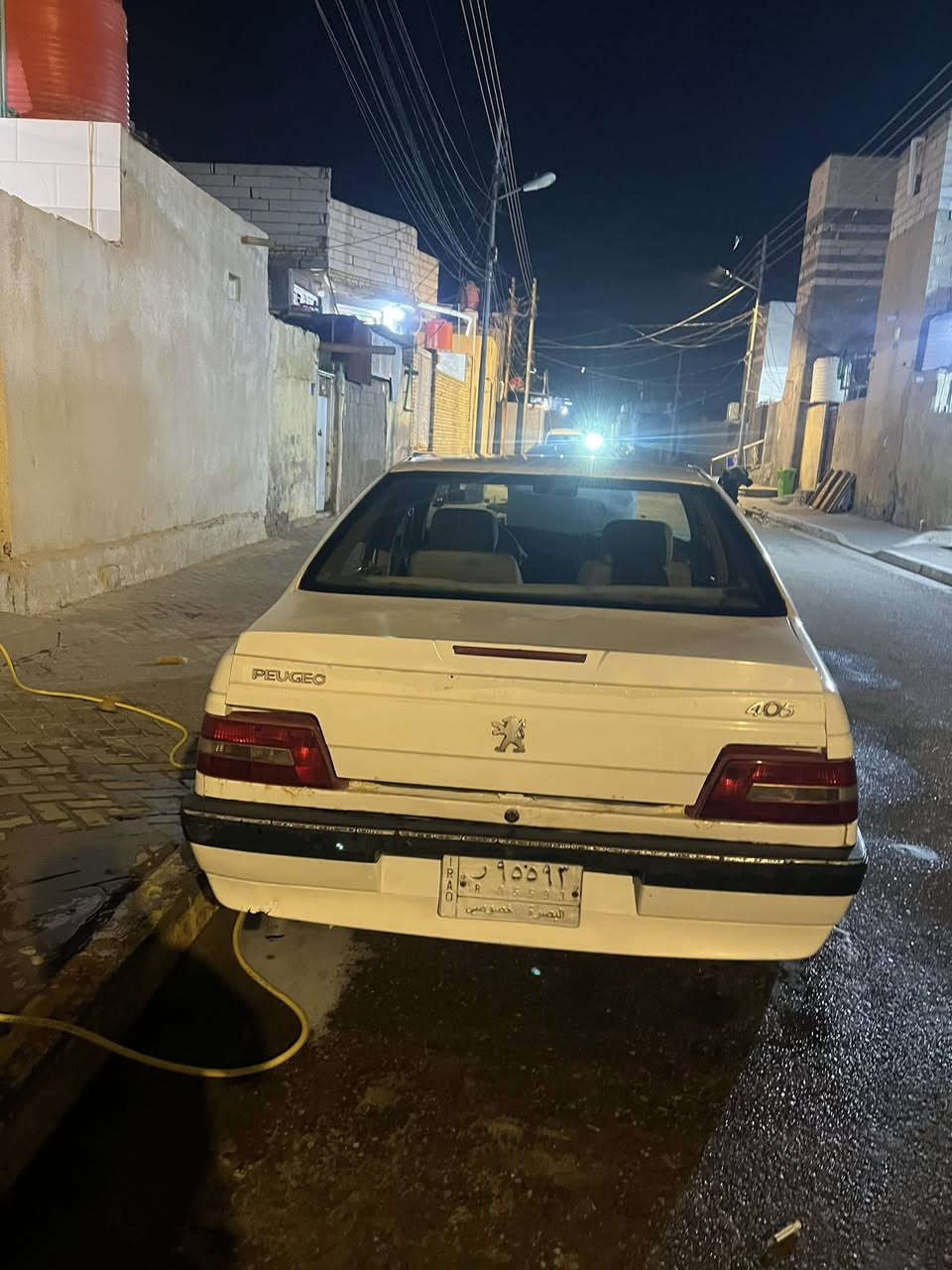 السلام عليكم بيجو 405مديل 14 تبريد شغال مكينة كير خير من الله  السعر 35وبيها مجال مكاني بصرة الرقم ***********
