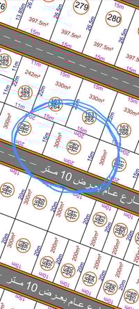 للبيع نصف قطعة في التربية الثانية اقساط  مساحة ١٥٠ متر مربع ١٠×١٥ محدو...