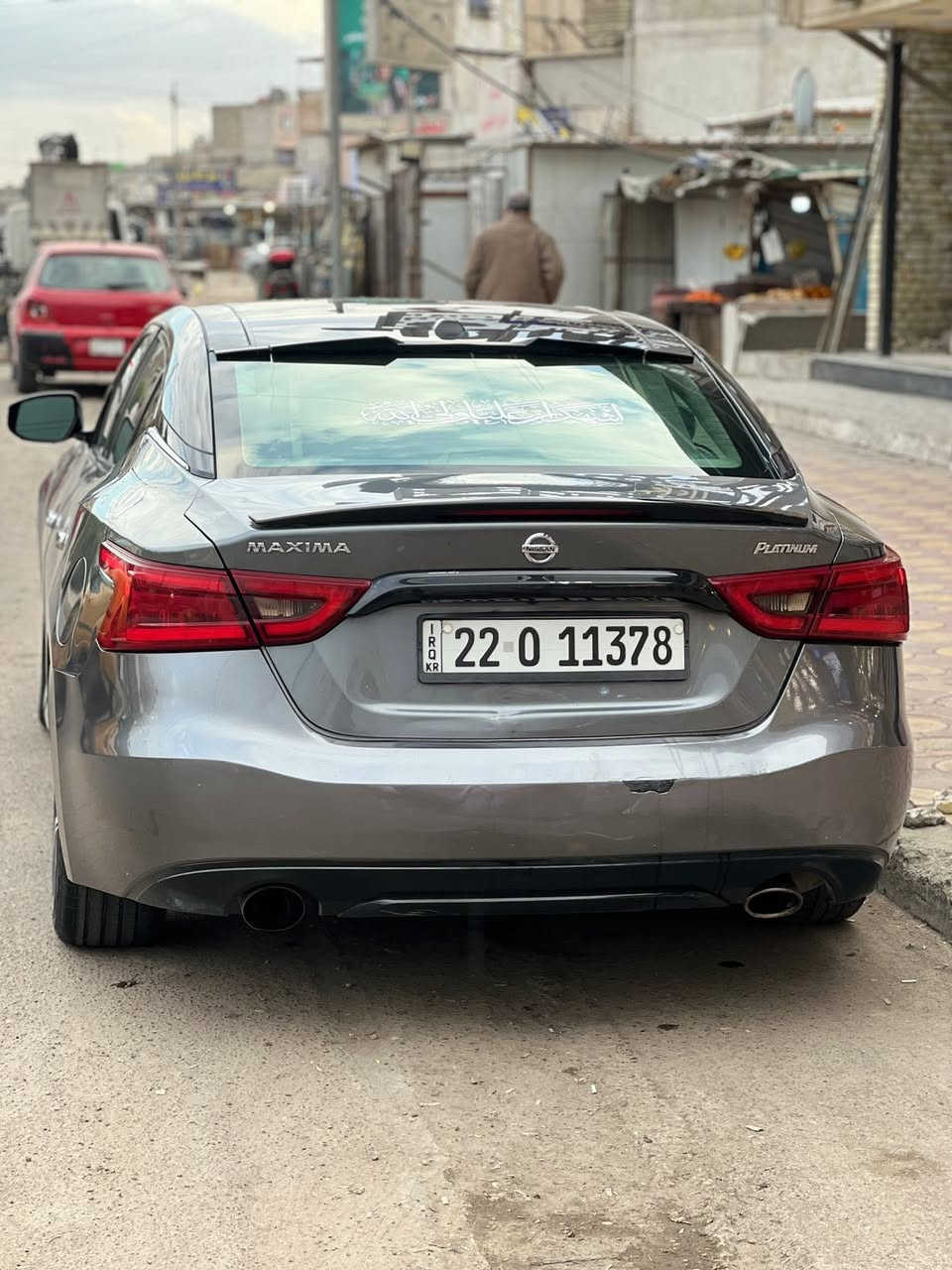 السلام عليكم
مكسيما 2017 للبيع 
فئة بلاتينيوم فول مواصفات 1/1 
المواصفات: 
بانوراما 
كشنات جلد 
تدفئة تبريد كشنات 
ستيرن كهرباء+تدفئه 
تحكم ماوس 
مري قلاب 
وبعد بيهة هواي مواصفات
سعر السياره 118 وبيهة مجال بسيط  
حادث جاملغين امامي وبنيد وبيهة ضربه جاملغ خلفي جهة السائق 
مكان السياره بغداد الدوره 
***********
