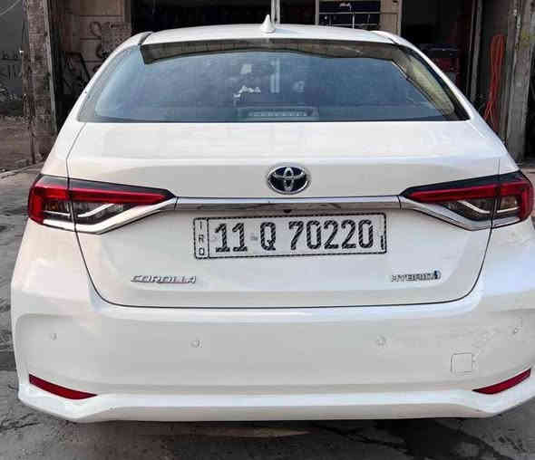 اسلام عليكم
للبيع تويوتا كورلا هايبرد موديل2023
امريكي شكل خليجي ياباني اصلي بيهة حادث بنيد وجاملغ ايسر مبدل نفس اللون ورصعة بالجاملغ الايمن
مواصفات بصمة تشغيل ومري شفط تحكم ستيرن رادار امامي حساس خلفي 
السعر:  145$ وبيهة مجال 
العنوان:  بغداد العامرية 
اتصال:  ***********
