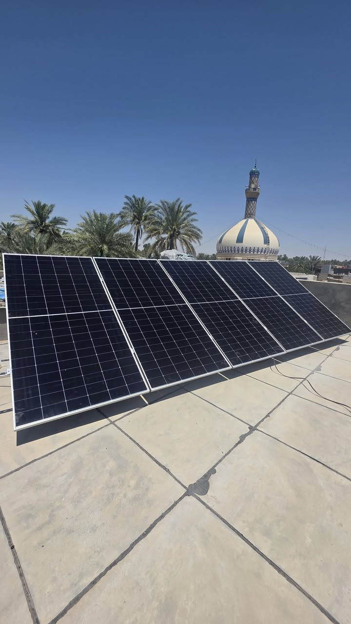 منزل اخر يودع انقطاع الكهرباء في ناحية السعدية ❤️
10 امبير ليلي 10 نهاري 
انفيرتر هايبرد ip65 6.6kw مضاد للماء والغبار
5 الواح لونجي x10 مقاوم للاتربة ويعمل بأقل اضاءة
بطارية 10kw خلايا ليثيوم 6000 دورة
مواد اصلية بضمان ٥ سنوات 👍 وشغل هندسي احترافي💙

#احجز منظومتك الان..نعمل في كل مناطق ونواحي خانقين❤️
#المهندس_عاصم
***********
