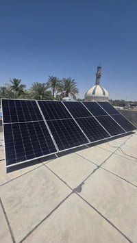 انفيرتر هايبرد ٦.٦kw • بطارية ليثيوم ١٠kw • الواح لونجي