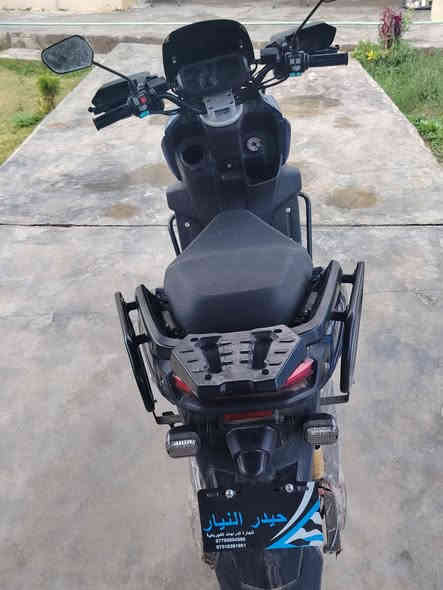 اباجي جديد لوك استخدام قليل جدآ بطاريات 6 سرعه 99  شركه ويلي وتر بروف ضد الماء يمشيك بل شحنه الواحده 85 كيلو مكاني صلاح الدين سعر مليون وبيه مجال ***********
