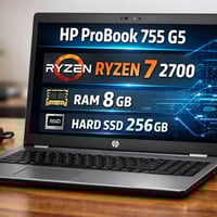 HP 755 G5 • رايزن 7 ٢٧٠٠ • اس اس دي ٢٥٦ جيجا