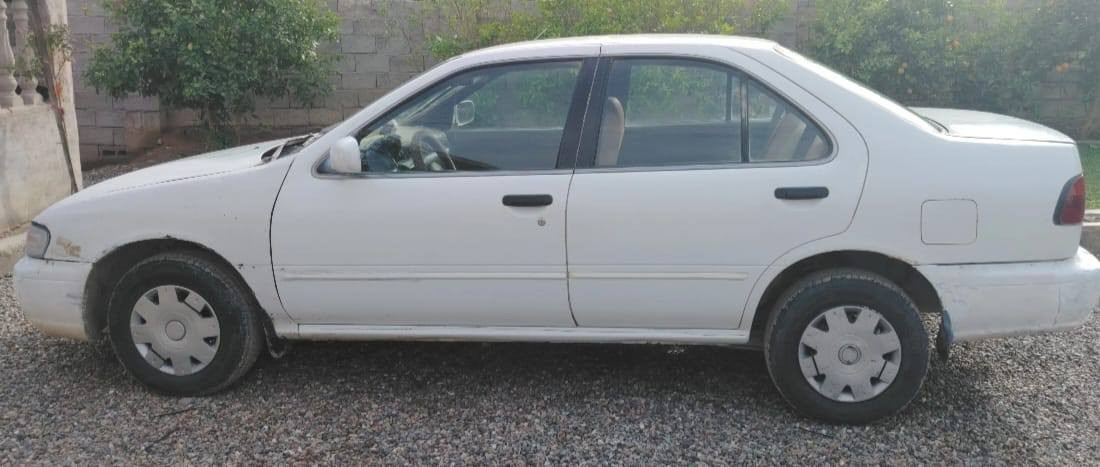 السلام عليكم
نيسان صني للبيع 
موديل ٩٧ 
سنوية بأسمي لغاية ٢٧
كير اتوماتيك 
السعر   ٣٩ 
العنوان ناحية الزاب الأسف 
***********
