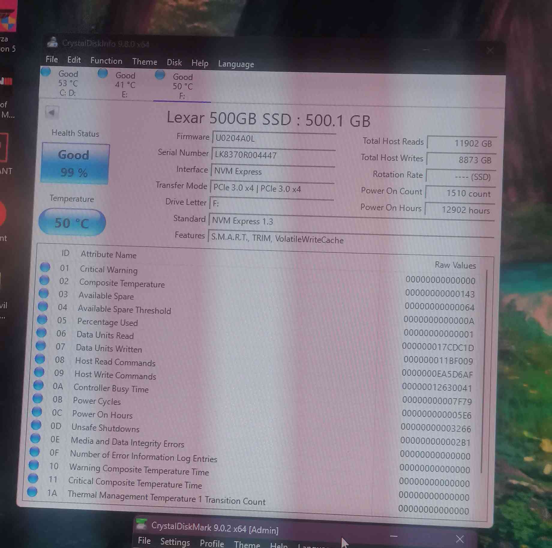 هاردات للبيع شرط اصلي
ال m.2 هيلث 99٪ سعره 45 الف
ال m.2 هيلث 95٪ و 96٪ سعر الواحد 40 الف
ال Ssd 2tb سعره 175 الف مع العلم جاي ينباع ب 400 دولار بالخارج وبالعراق 400 الف

ملاحظة جميع القطع بدون كارتون وشرط الفحص والدليل كل قطعه بيها سريل نمبر نفسه معروض ببرنامج الفحص

مكاني البصرة وتوصيل محافظات 5 الاف


**إذا كنت صاحب هذا الإعلان وتريد حذفه لأي سبب، رجاءا أرسل رسالة إلى الدعم الفني**