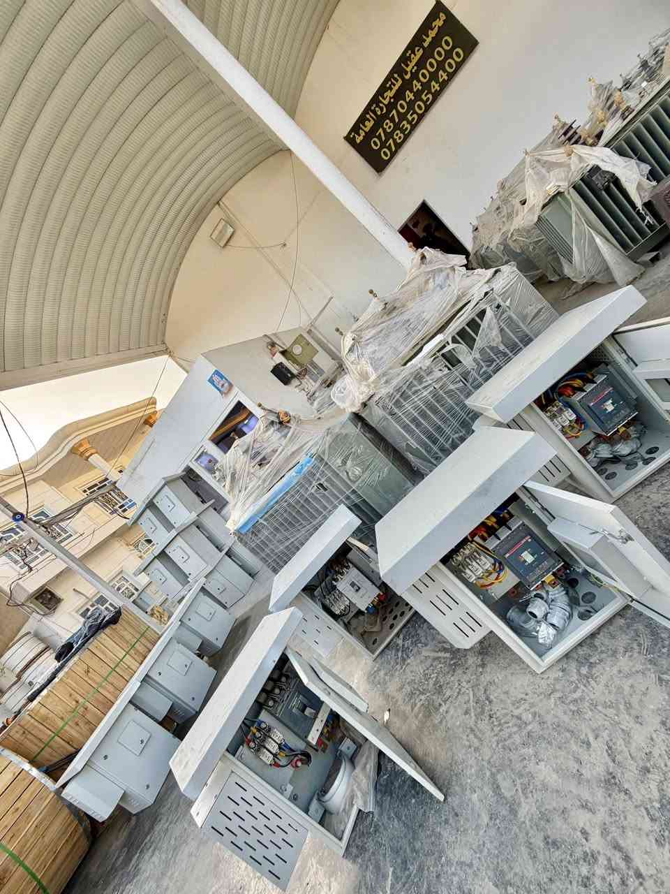 شركه محمد عقيل للتجاره العامه الموقع بابل / جمله 
💎#اعمده مغلون مواصفات /والصبغ 
💎#محولات  كل الاحجام والماركات 
💎 #اسلاك وضفائر مواصفات وزاره الكهرباء كل الاحجام
💎 #انابيب كل الاحجام 
💎#بلاجكتورات كل الاحجام 

توصيل لكل محافظات العراق  ***********

💎خصومات الى اصحاب الشركات والمحلات التجاريه
