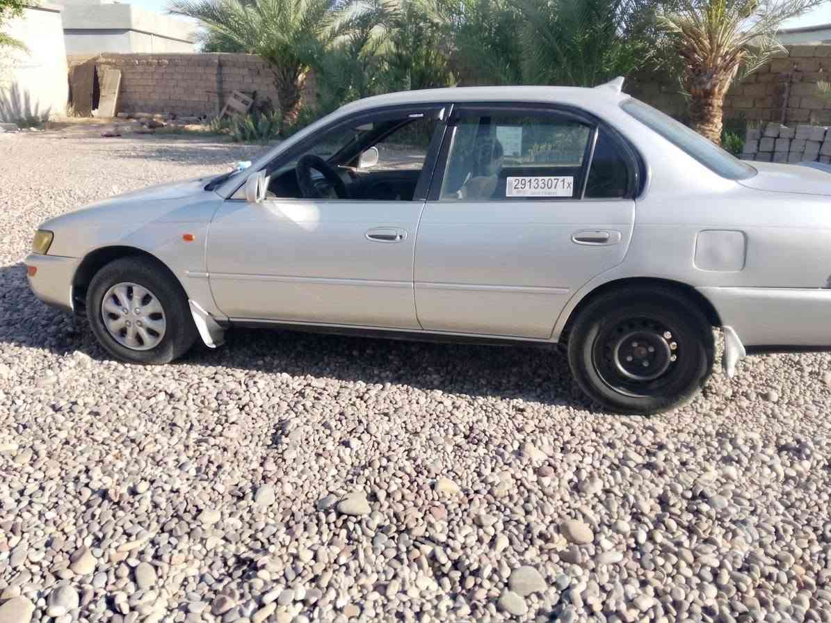 السلام عليكم كورلا موديل 94للبيع صبغ احزام جماليه طخم تاير جديد كير ومحرك شرط رقم نينوئ ‏‪تحويل ثاني يوم المكان اسديره سفلى ه‍ ‏‪***********‬‏ نشوان
