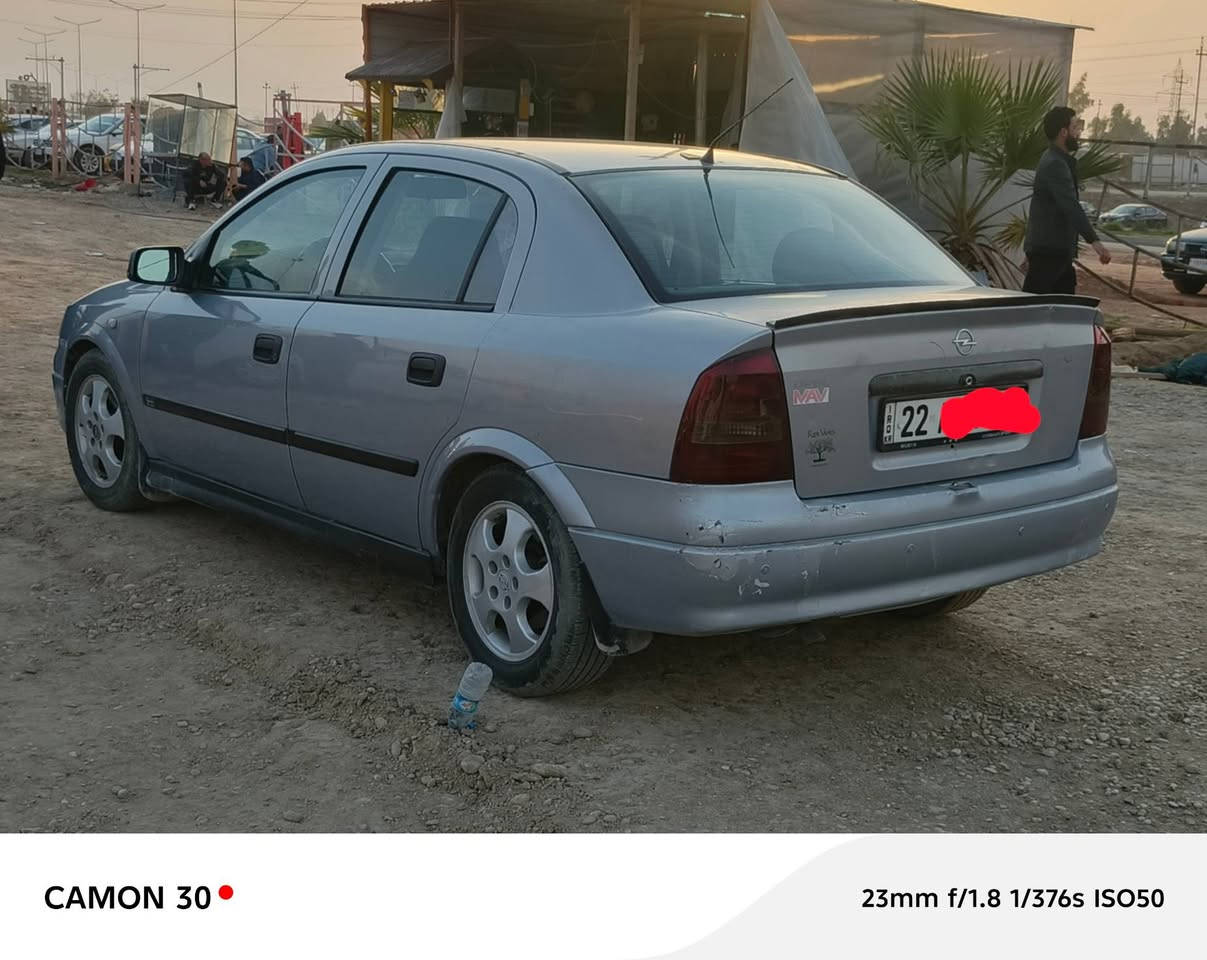 سيارة أوبل أسترا للبيع موديل 2000 مابيه أي عيب للاستفسار أكثر اتصل على الرقم ***********
مكلف بالنشر كركوك, العراق
