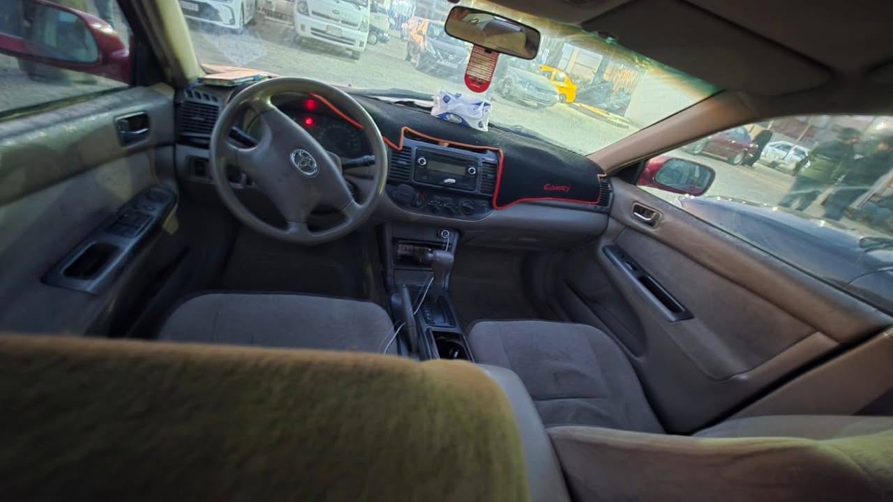 السلام عليكم ورحمة 
كامري 2006 خليجي

رقم بغداد شرط تحويل 

ابيع مصبوغه حزام 

كير محرك كفاله

حداديه جديده 

تبريد ثلج قطعتين 

تواير جدد 

سعر 78بيهى مجال قليل 

مكان سياره فلوجه 

***********
