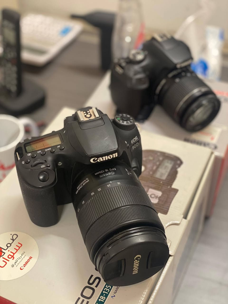 مكلف بالنشر
كامره D  90 كانون جديده حالة ممتازه السعر 800الف مع الكارتون ورام

كامره D 2000كانون. حالة ممتازه السعر 250 مع الكارتون 

كامري نيكون D7100 حالة جيده جدا

 السعر 600

للاستفسار وتساب ***********

العنوان ناصرية شموخ
