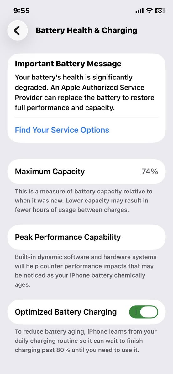 ايفون #للبيع فقط 
موديل    11 pro الصغير
لون زيتوني
بطاريه ٧٤٪؜. اصليه
هارد ٢٥٦ 
 
شحن جيد
بي (( دوت بالشاشه فوك عاليمين اسود )) ما ماثر عالشاشه ولا لمس ولا فيس ايدي

كلشي شغال وطبيعي وفيس ايدي ولمس كله شغااال 

مكاني بغداد - رصافة
بسعر :- 200.000 الف دينار


**إذا كنت صاحب هذا الإعلان وتريد حذفه لأي سبب، رجاءا أرسل رسالة إلى الدعم الفني**