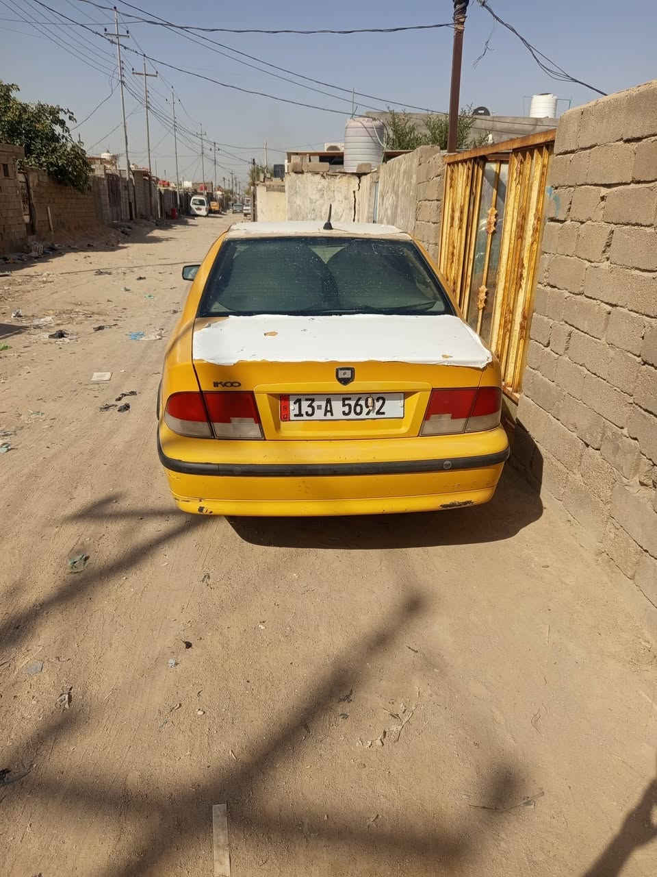 سمند 12 سياره بسمي مصفره كامله سنويه لحد 30 
عنوان بصره سياره جاهزه تبريد شغال ثلج/***********
