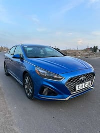 سوناتا موديل 2018 وارد امريكي حادثه بنيد مكفوله من دواخل والجاملغ فقط ...