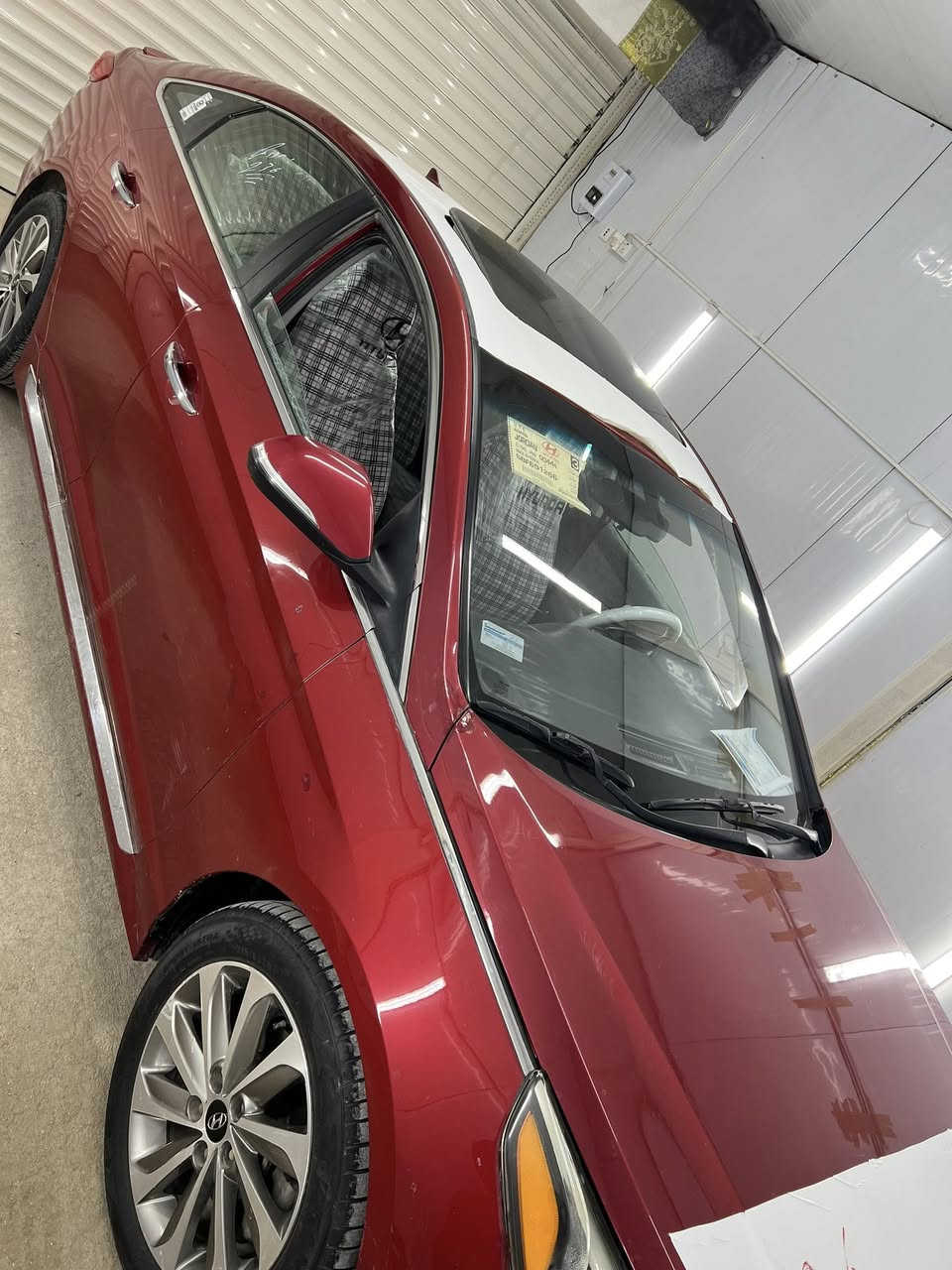 السلام عليكم سوناتا2017 فوال موصفات فتحه +بصمه+جلد+تدفه بل كشنات سبورت وارد أمريكي 2400السياره جاهزه للخير شرط بدون لا شاصي ولا للغد حادثها جاملغ وبنيد ودور رقم اربيل تريد تحويل تريد وكاله كير ومكينه وحداديه وتبريد كله جديد منضومه البانزين ستوني سويتها ومجهزها السعر ١١٣ وبيها مجال بصيط ***********
