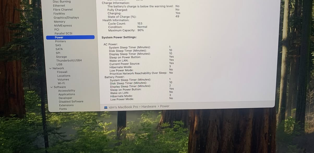 MacBook Pro 16-inch – M3 Pro
Storage 512GB

Ram 18GB

Battery Health: 90%

Battery Cycle Count: 153 cycles

2,100,000


**إذا كنت صاحب هذا الإعلان وتريد حذفه لأي سبب، رجاءا أرسل رسالة إلى الدعم الفني**