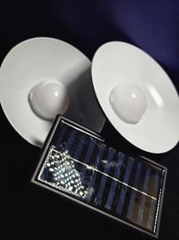 لايتات طاقة شمسية • ١٢ قطعة • توصيل