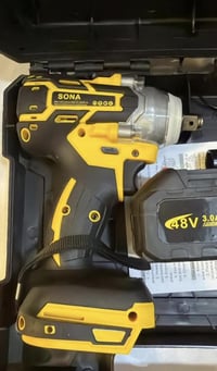 دريل شحن • بطارية وحدة • جديد بالكرتون