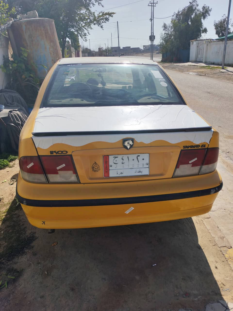 للشراي 🔕 بيع او مراوس وفرق شعندك 

سمند 2010 صفرة مشروع وطني بغداد باسمي سنوية باسمي تحويل ثاني يوم دوشمة علئ زنون ثلجي علئ مسجل علئ ترتيبات جدد وجاهزة صدر امامي نص عمر خلفي عربانة خلفية جدد زوج تايرات جديد باتري كهربائيات خير من الله كير ومحرك مرتبات ترايك وين متريد

***********
