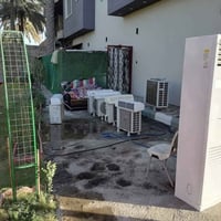 🌀 تم بعون الله غسل مجموعة من السبالت   وتنصيب سبلت عمودي توسوت 3 طن  ❄...