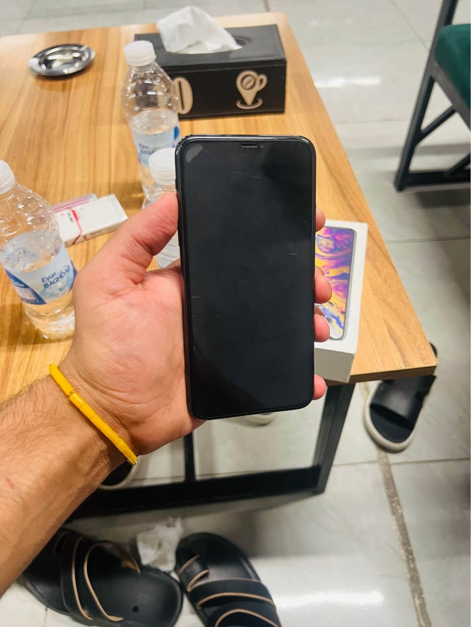 ايفون 11 برو ماكس ذاكره 256 (دبل خط) خطين نموذج m شرق اوسط مكفول سعره 310 مكانه نجف *********** النجف, العراق
