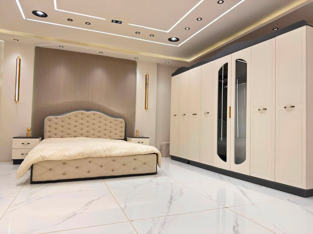#اختار_غرفة_نومك_بسعر_الجملة

تم وصول موديل اوليسا (9 قطع)

بسعر : مليون و260 الف💸💸

🚛🚛 متوفر توصيل كافة المحافظات 

للحجز او الاستفسار : ***********
