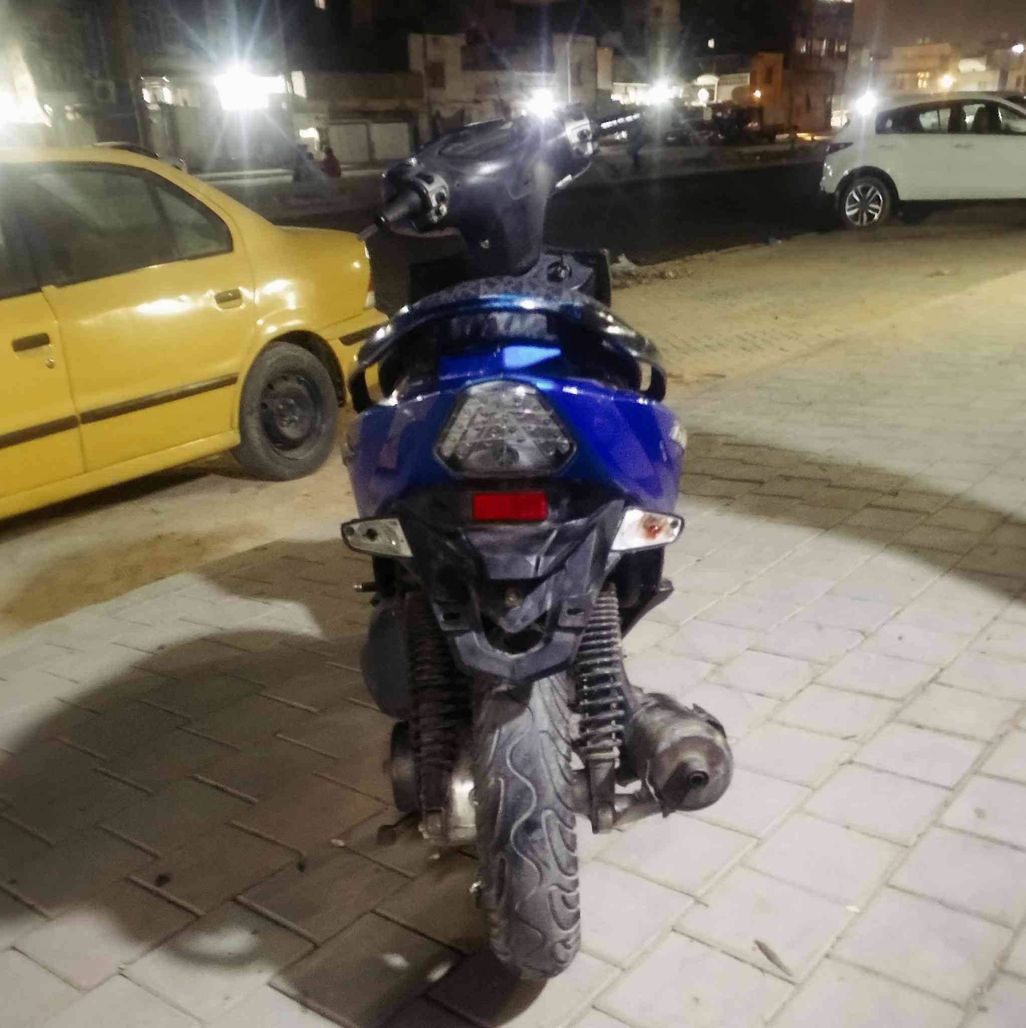 سلام عليكم : دراجه جيتي ار نضيفه الدراجة آمانت لله يحتاجله فقط اكلج امامي : السعر 350 وبيه مجال: العنوان مدينه الصدر : رقم واتساب فقط ***********
