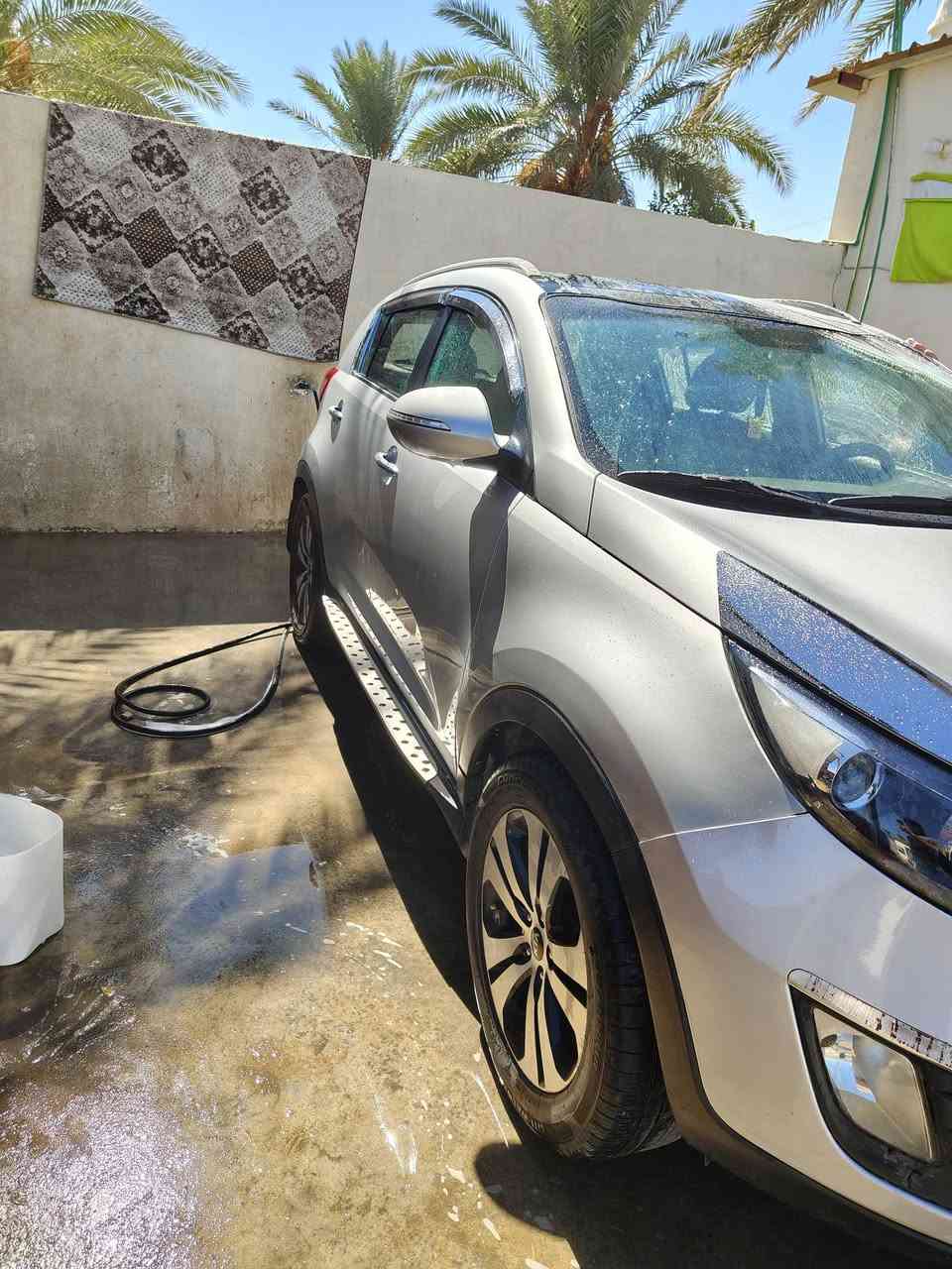 بسم الله الرحمن الرحيم 
ياالله اللهم صلِّ على محمد وآل محمد 
سبورتج 2011خليجي نص فول بانوراما ويل كروم بصمه مري شفط ترحيب حساسات تشغيل عن بعد بيها كم قطعة صبغ ابيعلك حزام كير محرك صدر امامي خلفي مكفولات تبريد ثلج تدفئة تخم تاير نضيف رقم بغداد بسمي 125 وبيها مجال مكلف بالنشر  بغداد قرب مرور الحسينية 
***********
