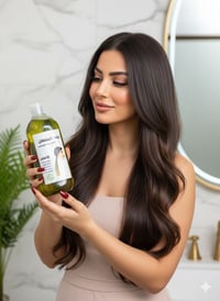 شامبو بنت السلطان • يقلل التساقط • ٥ زيوت طبيعية