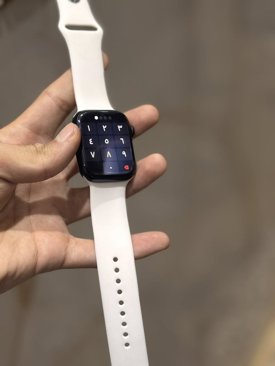 سلام عليكم
📢 للبيع ساعة ابل سيرس 9

⌚️ حالة: مستخدم 
ذاكرة 64
حجم 45

🔋 بطارية 87 

📦 بدون ملحقات فقط شاحنة 

💵 السعر: 225 الف  

📍 الموقع: …بغداد 

🚕يوجد خدمة توصيل لجميع محافظات العراق


**إذا كنت صاحب هذا الإعلان وتريد حذفه لأي سبب، رجاءا أرسل رسالة إلى الدعم الفني**