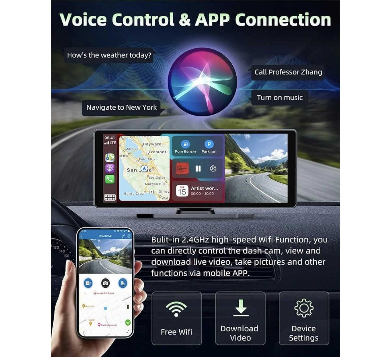داش كام وشاشة دشبول تفاصيل كامله موجوده كامره 4k امامي وخلفي كاربلي واندرويد اوتو كلشي مشروح عليها بالصور من الموقع رهيبه


**إذا كنت صاحب هذا الإعلان وتريد حذفه لأي سبب، رجاءا أرسل رسالة إلى الدعم الفني**