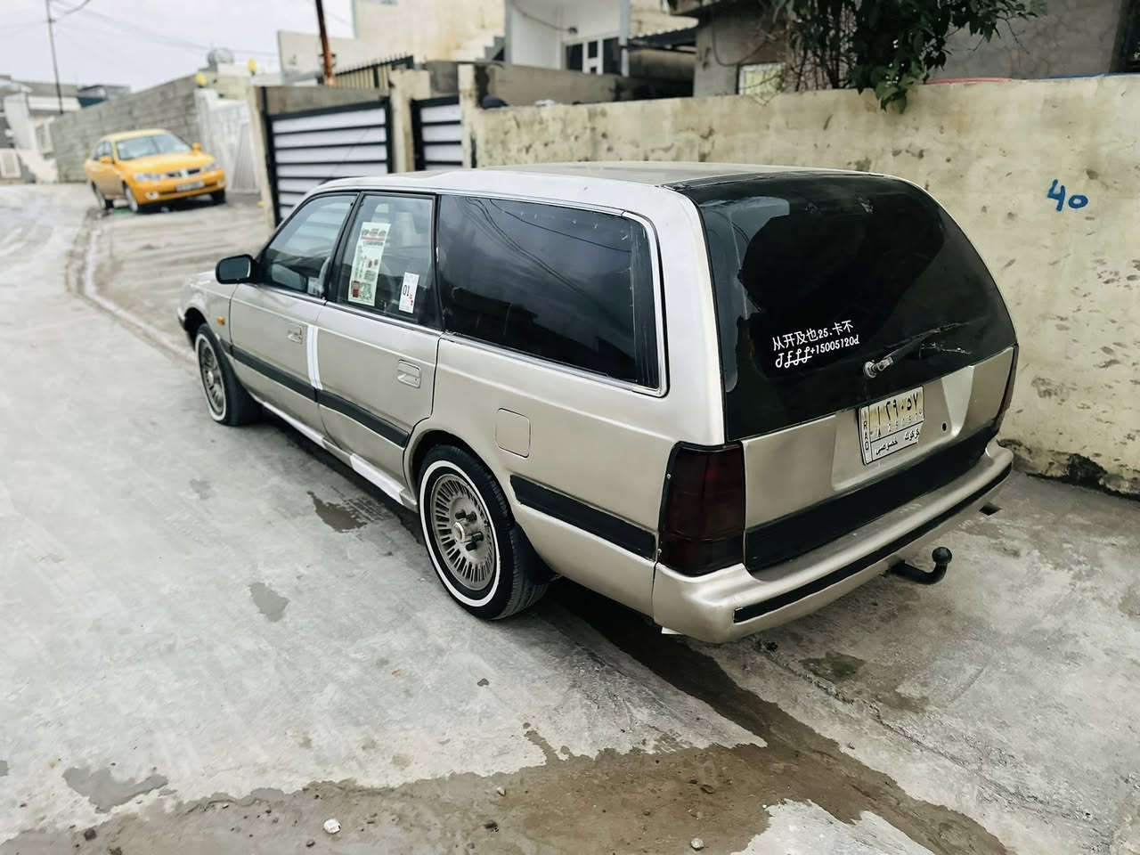 مازدا 626استيشن موديل 1990محرك وكير بل شرط 8وبخ بدون ضرر وبدون صبخ  بدون خياس صدر وكهربايات كله بل شرط سنويه عاج شرط تحويل ووكاله كوبون بانزين مطلعين له جام كهرباي abs سياره حلو كاعد سعر ٢٥مكان كركوك ***********
***********
