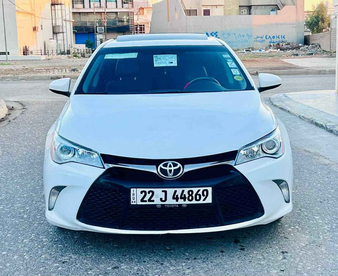 CAMRY  modil 2017 XSE Full
‎***********  واتساب
***********
فتحة سلايت XSE 2017 ‎کامری موديل 
لون ابیض سلجی ،ماشیة86000الف، 
سعر :172   $ شویە بی مجال
حجم محرك 2500 - 4 سلندر
واحد جاملغ خلفي و روبع  جنة صبغ 
بجم كبس -بدون ايرباك شرط
،سنویە جدید حتــــي2028
نفس يوم تحويل شرط

‎مواصفات أمريكي فول 
‎فتحة سلايت كشن جلد وكشن كهربائي
لايتات زينون وكاميرا و فوليوم و تحديد
سرعه و بلاجتكتور ونظام Eco 
‎تحکمات ستیرن
‎ستة ایرباگ
‎
‎گیر محرک تاقم صدر تاقم ایطارات کل جدید سیارە مابی ای نقس
***********   :واتساب
مكان سيارة اربيل
