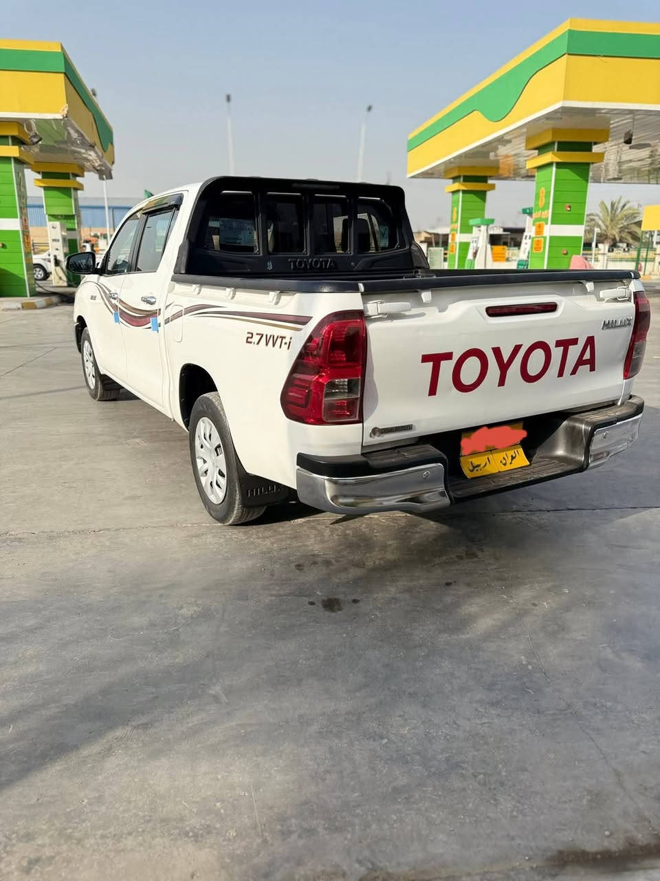 بسم الله الرحمن الرحيم 
السلام عليكم ورحمة الله وبركاته 
تيوتا هايلوكس للبيع موديل 2019
رقم أربيل كير عادي تريد تحويل تريد وكالة 
السيارة ماشية ١٢٧ مكفوله كفالة عامة من كلشي
تخم تاير حداديه كله جديد ما ناقصها أي شيء مكان 
السيارة بغداد النهروان للسعر والإستفسار اكثر  اتصل 
على الرقم  التالي  ***********  وإني بالخدمة
