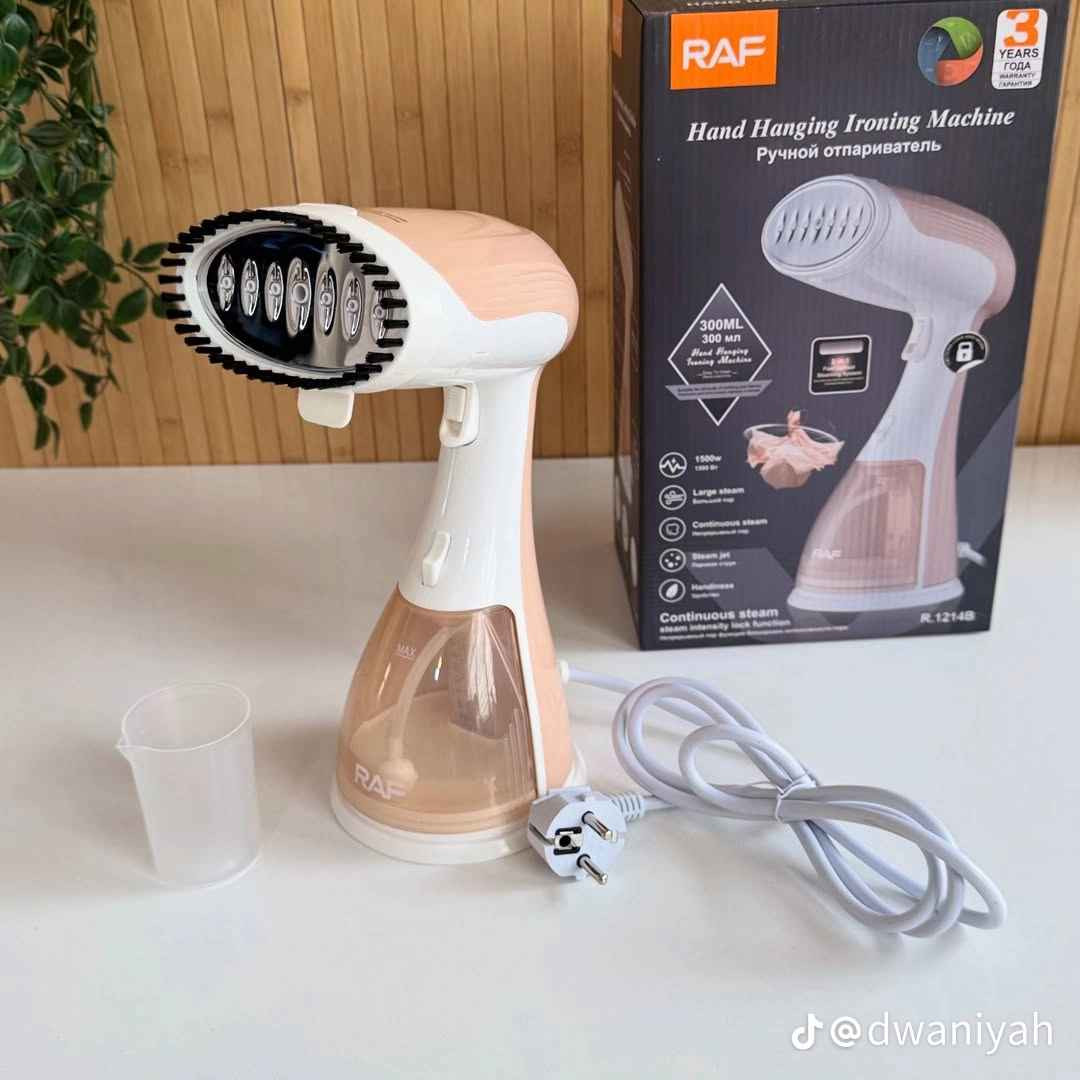 الف رحمه على روح امه وابو الي يعلقلي هذا باب رزقي الوحيد 
✨👕 كيّ سريع بدون تعب!

مكواة البخار اليدوية RAF R.1214B تخلي ملابسك أنيقة في دقائق 💨
🔥 تسخين خلال 35 ثانية
💪 بخار قوي 1500 واط
💧 خزان 300 مل قابل للفصل
👜 خفيفة ومناسبة للبيت والسفر
رتّب ملابسك بسهولة… واطلع بثقة ✨
يوجد خدمة توصيل لجميع المحافظات بغداد, العراق


**إذا كنت صاحب هذا الإعلان وتريد حذفه لأي سبب، رجاءا أرسل رسالة إلى الدعم الفني**